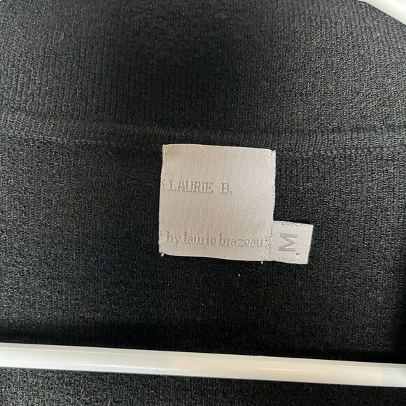 Laurie B. Black Cardigan Vintage Medium - Picture 3 of 6